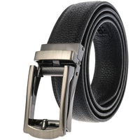 HKM-348755 Men's Genuine Leather Belt with Turquoise Inlay, Size 3.0, Model LY33-000015-5