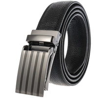 HKM-348755 Men's Genuine Leather Belt with Turquoise Inlay, Size 3.0, Model LY33-000015-5