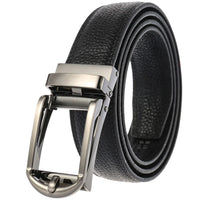 HKM-348755 Men's Genuine Leather Belt with Turquoise Inlay, Size 3.0, Model LY33-000015-5