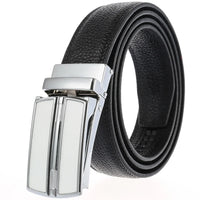 HKM-348755 Men's Genuine Leather Belt with Turquoise Inlay, Size 3.0, Model LY33-000015-5
