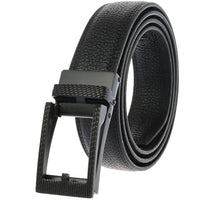 HKM-348755 Men's Genuine Leather Belt with Turquoise Inlay, Size 3.0, Model LY33-000015-5
