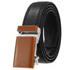 HKM-348755 Men's Genuine Leather Belt with Turquoise Inlay, Size 3.0, Model LY33-000015-5