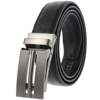 HKM-348755 Men's Genuine Leather Belt with Turquoise Inlay, Size 3.0, Model LY33-000015-5