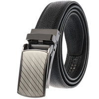 HKM-348755 Men's Genuine Leather Belt with Turquoise Inlay, Size 3.0, Model LY33-000015-5