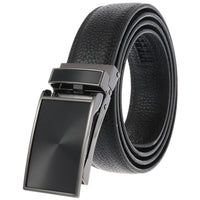 HKM-348755 Men's Genuine Leather Belt with Turquoise Inlay, Size 3.0, Model LY33-000015-5
