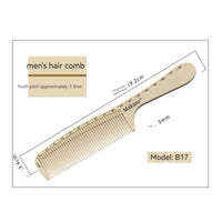 HKM-616211 Laser Scale Hair Comb in Multiple Colors - Fashion ABS Comb for Stylish Hair Care