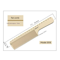 HKM-616211 Laser Scale Hair Comb in Multiple Colors - Fashion ABS Comb for Stylish Hair Care