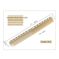 HKM-616211 Laser Scale Hair Comb in Multiple Colors - Fashion ABS Comb for Stylish Hair Care