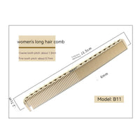 HKM-616211 Laser Scale Hair Comb in Multiple Colors - Fashion ABS Comb for Stylish Hair Care