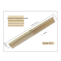 HKM-616211 Laser Scale Hair Comb in Multiple Colors - Fashion ABS Comb for Stylish Hair Care