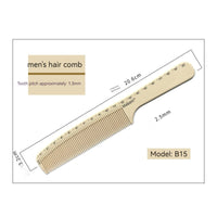 HKM-616211 Laser Scale Hair Comb in Multiple Colors - Fashion ABS Comb for Stylish Hair Care