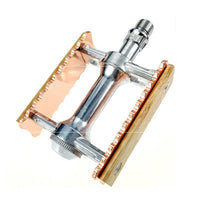 HKM-932307 Folding Bike Pedals with Retro Design and Durable Bearings
