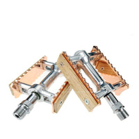 HKM-932307 Folding Bike Pedals with Retro Design and Durable Bearings