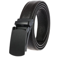 HKM-561171 Men's Automatic Buckle Cow Leather Belt - Durable Business Accessory