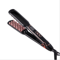 HKM-713363 Digital Flat Iron for Hair Styling with LCD Display - Tourmaline Ceramic & Adjustable Temperature Control