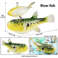 HKM-581715 Realistic Plastic Devil Fish/Ray Fish Marine Animal Model for Educational Play