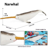 HKM-581715 Realistic Plastic Devil Fish/Ray Fish Marine Animal Model for Educational Play
