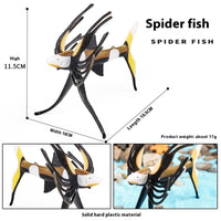 HKM-581715 Realistic Plastic Devil Fish/Ray Fish Marine Animal Model for Educational Play