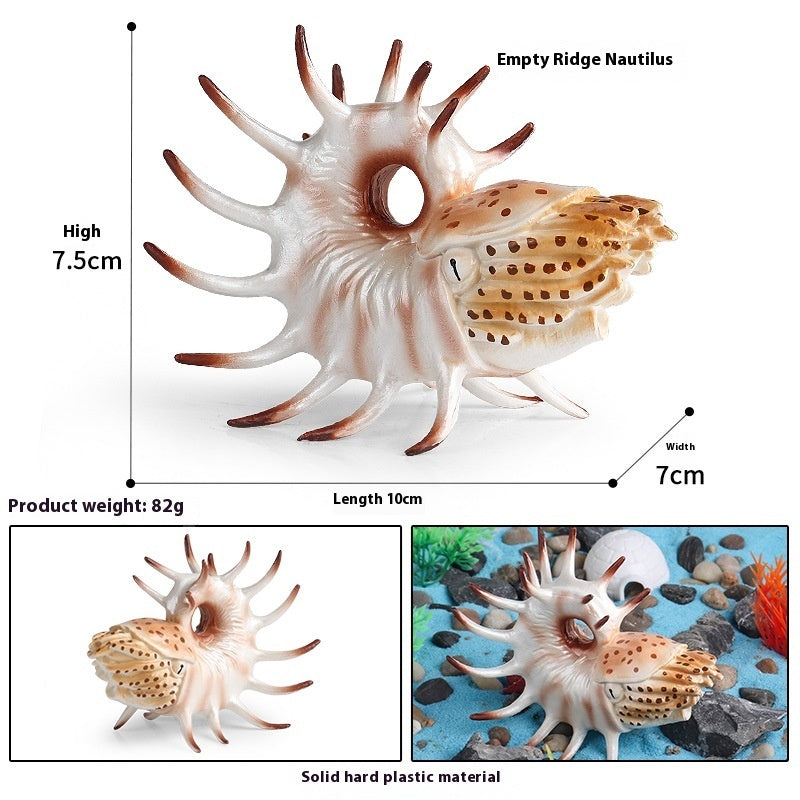 HKM-581715 Realistic Plastic Devil Fish/Ray Fish Marine Animal Model for Educational Play