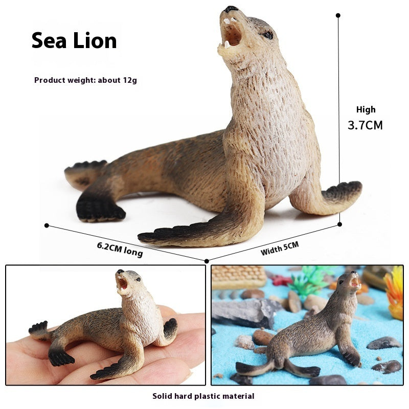 HKM-581715 Realistic Plastic Devil Fish/Ray Fish Marine Animal Model for Educational Play
