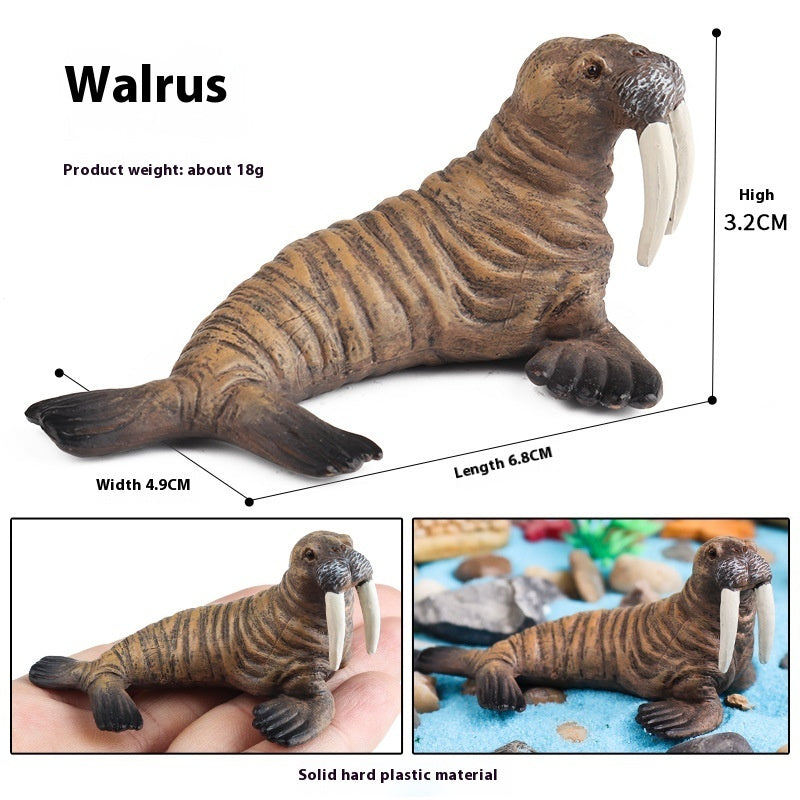 HKM-581715 Realistic Plastic Devil Fish/Ray Fish Marine Animal Model for Educational Play