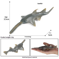 HKM-581715 Realistic Plastic Devil Fish/Ray Fish Marine Animal Model for Educational Play