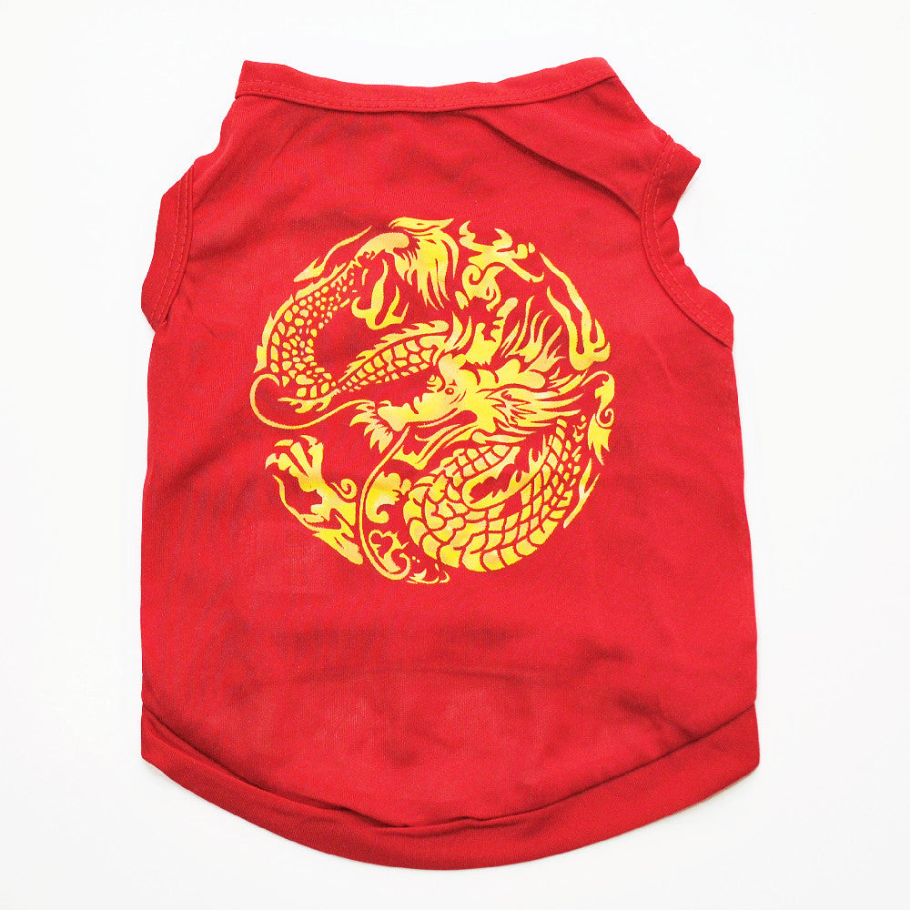 HKM-500115 Breathable Polyester Summer Vest for Puppies in Various Colors and Sizes