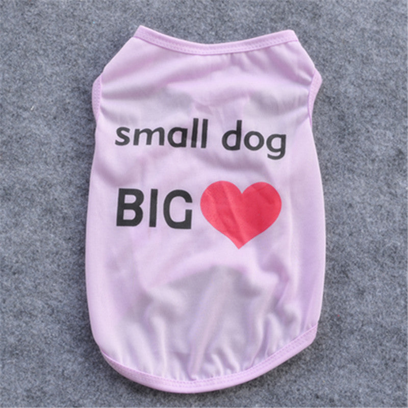 HKM-500115 Breathable Polyester Summer Vest for Puppies in Various Colors and Sizes