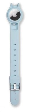 HKM-018451 Silicone Protective Cover for Apple AirTag-Compatible Pet Collar Tracker - Multiple Color Options Available
