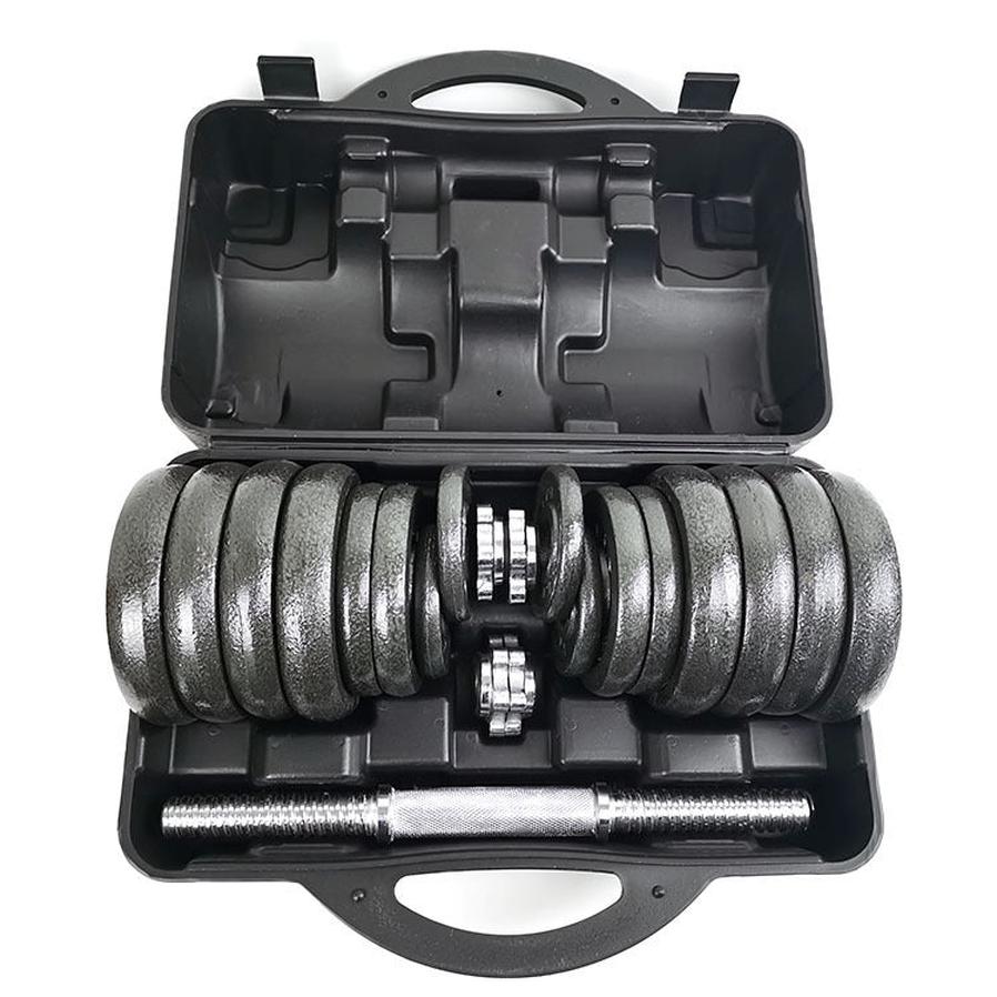 HKM-872211 Versatile Paint Barbell and Dumbbell Combination Set for Home Workouts