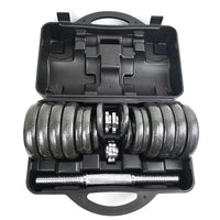 HKM-872211 Versatile Paint Barbell and Dumbbell Combination Set for Home Workouts