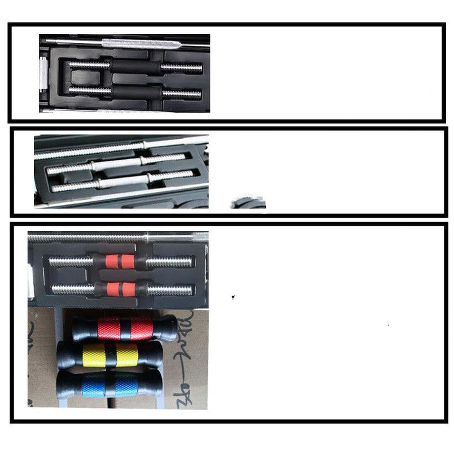 HKM-872211 Versatile Paint Barbell and Dumbbell Combination Set for Home Workouts