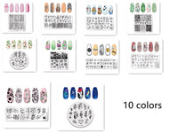 HKM-595859 Stainless Steel Nail Printing Plate for Professional Nail Art Creation