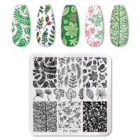 HKM-595859 Stainless Steel Nail Printing Plate for Professional Nail Art Creation