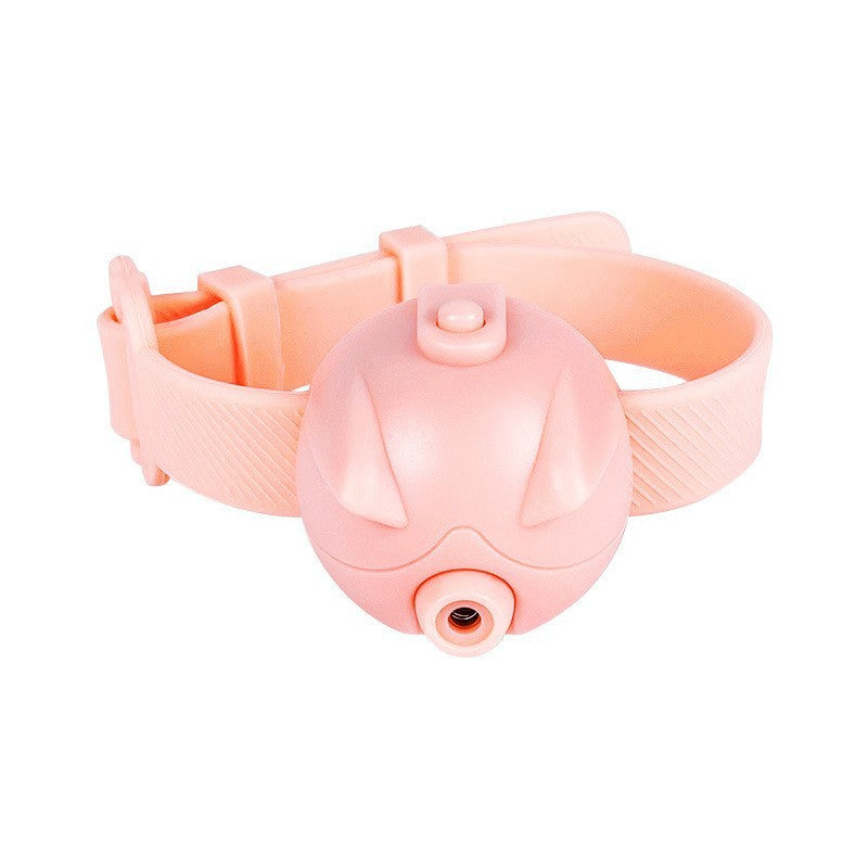 HKM-491859 Smart Interactive Laser Cat Collar - USB Rechargeable, Adjustable Length, Hands-Free Play Toy for Active Kittens