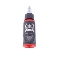 HKM-594707 Practice Pigment Tattoo Paint Set - 14 Colors of Professional Quality Tattoo Pigments in Stylish Silver Crown Design (30ml)