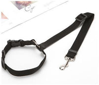 HKM-967891 Adjustable Multicolor Pet Seat Belt for Dogs & Cats - Safety Towing Rope with Quality Buckle