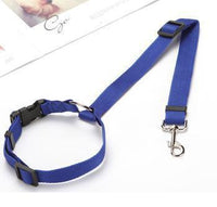 HKM-967891 Adjustable Multicolor Pet Seat Belt for Dogs & Cats - Safety Towing Rope with Quality Buckle