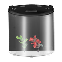HKM-450643 Ecological Acrylic Fish Tank with LED Light, 5L Capacity, USB-Powered Water Pump