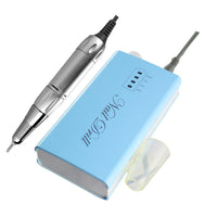 HKM-691859 Rechargeable Electric Nail Polisher with Dual Control and 6 Grinding Heads