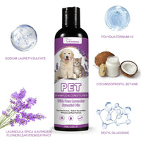 HKM-546387 Yegebang Pet Shampoo for Itchy Skin Relief and Smooth, Untangled Fur