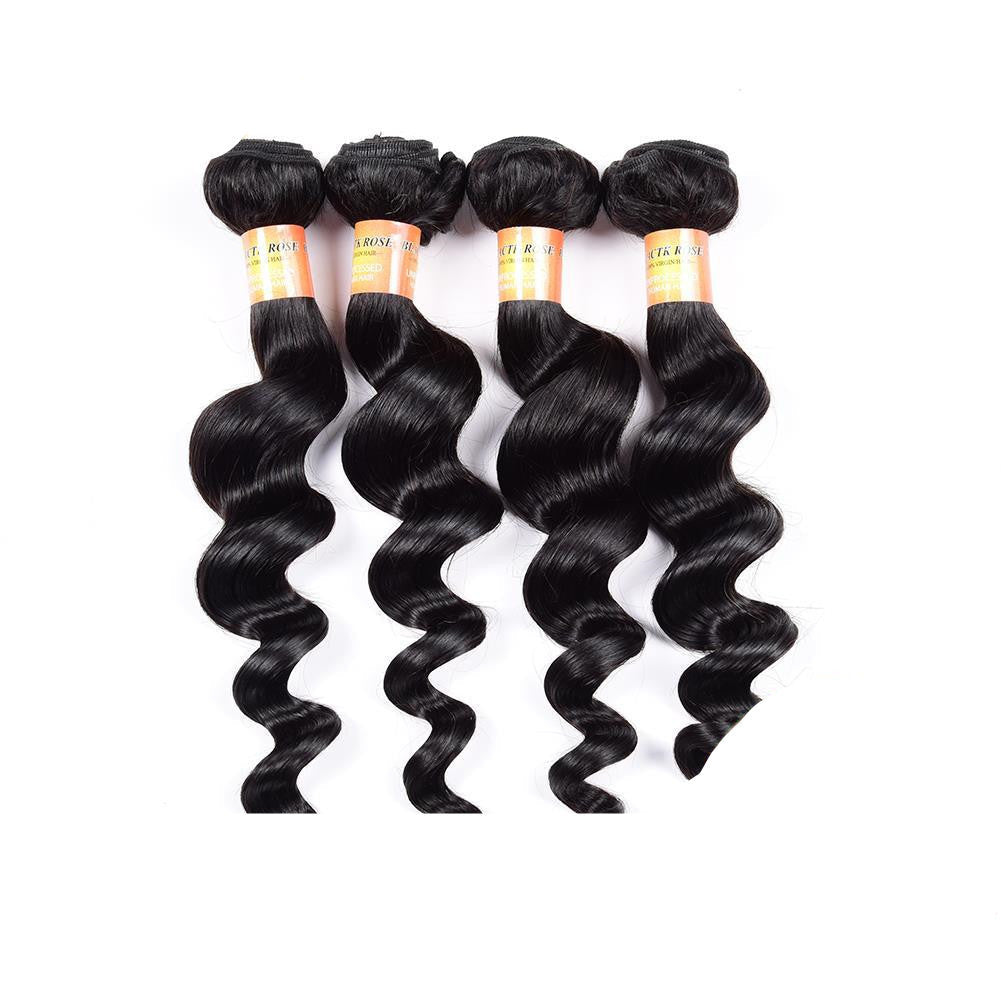 HKM-338259 Medium Length Curly Human Hair Curtain for All Skin Tones and Face Types