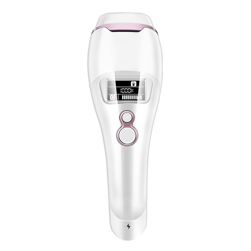 HKM-036435 Laser Hair Removal Device for Whole Body Use - ABS Material, Electric Power Supply, Rose Gold Design