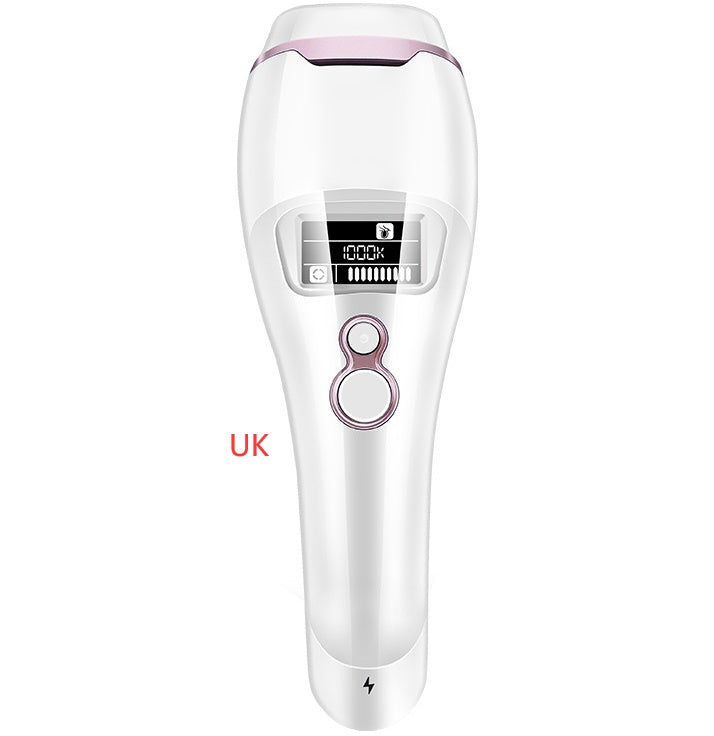 HKM-036435 Laser Hair Removal Device for Whole Body Use - ABS Material, Electric Power Supply, Rose Gold Design
