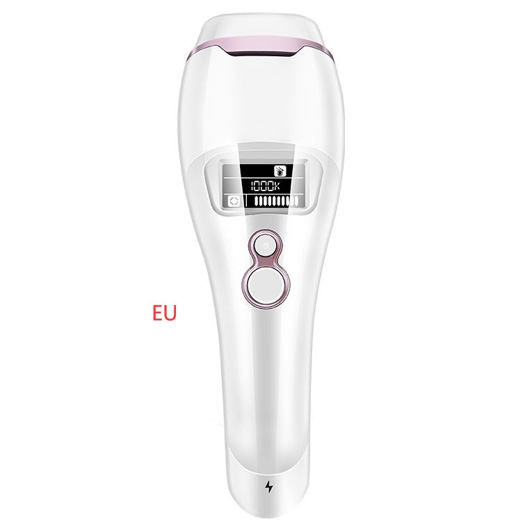 HKM-036435 Laser Hair Removal Device for Whole Body Use - ABS Material, Electric Power Supply, Rose Gold Design
