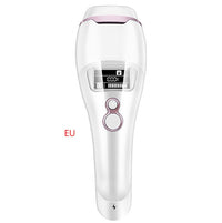 HKM-036435 Laser Hair Removal Device for Whole Body Use - ABS Material, Electric Power Supply, Rose Gold Design