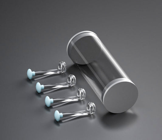 HKM-346643 Visual Ear Sticks Ear Pick Set with Silicone and PC Heads - 10 Pack Universal Accessories