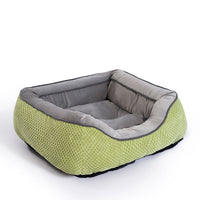 HKM-954515 Plush Faux Fur Dog Crate Bed, Calming Anti-Anxiety Mat with Non-Slip Bottom for Medium Dogs