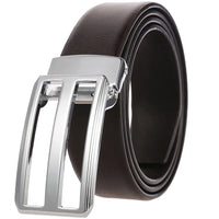 HKM-671827 Genuine Leather Casual Belt with Adjustable Holes - Model LY35-0302-4