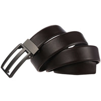 HKM-671827 Genuine Leather Casual Belt with Adjustable Holes - Model LY35-0302-4